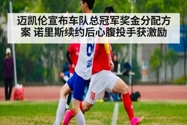 迈凯伦宣布车队总冠军奖金分配方案 诺里斯续约后心腹投手获激励